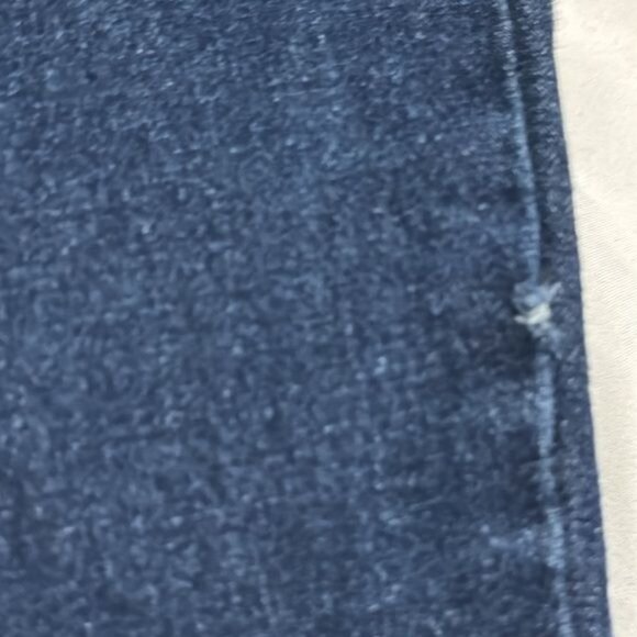 Woman Within Womens Blue Denim Stretch Jeans Size 12T Pull-On Style With Elastic - Picture 2 of 9